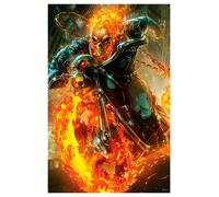 Marvel litografia cosmic ghost rider 61 x 41 cm - sin marco