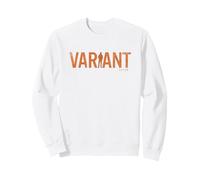 Marvel Loki Variant L1130 Retro Sudadera, Unisex para Adultos, Blanco, XL