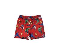 Marvel Los Vengadores Bermudas para Niño, Shorts de Baño Bañador de Natación Infantil, Talla 6 Años | Rojo