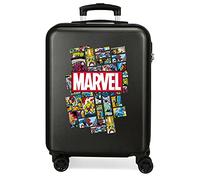 Marvel Los Vengadores Comic Maleta De Cabina Rígida, Negro | Niños