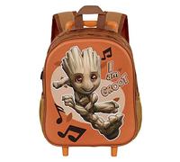 Marvel Los Vengadores-Mochila 3D con Ruedas Pequeña, 26 x 34 cm, Capacidad 12.5 L, Multicolor Soundtrack