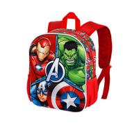 Marvel – Mochila 3D – Los Vengadores – Pequeña, 26 x 31 cm, 8,5 L – Multicolor Massive