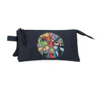 Marvel Los Vengadores Mochila Escolar Poliéster Avengers To The Power Negro