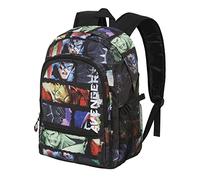 Marvel Los Vengadores Superpowers-Mochila Fight FAN 2.0, Multicolor, 31 x 44 cm, Capacidad 24 L