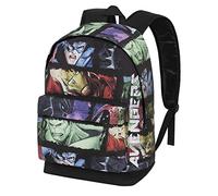 Marvel Los Vengadores Superpowers-Mochila HS FAN 2.0, Multicolor, 30 x 41 cm, Capacidad 22 L