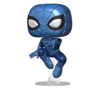 Marvel Make A Wish 2022 Pop Marvel Vinile Figura Spider-man (metallic) 9 Cm Fun