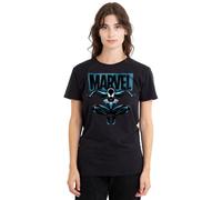 Marvel Marvel Spiderman 2 Gamerverse Spider Symbiote Ladies T Shirt, Black Camisa Mujer (Pack de 1)