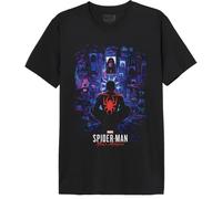 Marvel Memagagts008 Camiseta, Negro, S para Hombre