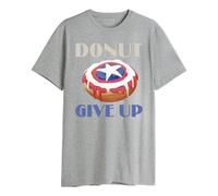 Marvel Memarcots248 Camiseta, Gris Melange, XXL para Hombre