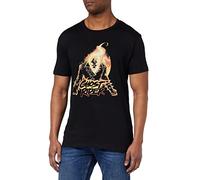 Marvel Memarcots254 Camiseta, Negro, L para Hombre