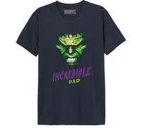 Marvel Memarcots313 Camiseta, Azul Marino, XL para Hombre