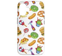 Marvel Menu Spider-Man Funny Super Hero Snack Foods Pattern Carcasa para iPhone 16
