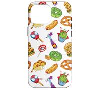 Marvel Menu Spider-Man Funny Super Hero Snack Foods Pattern Carcasa para iPhone 16 Pro Max