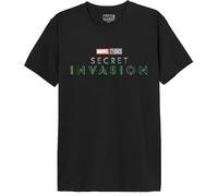 Marvel Mesecints008 Camiseta, Negro, S para Hombre