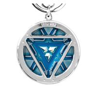 Marvel Metal Portachiavi Iron Man Arc Reactor Con Figure Int.