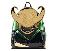 Marvel Metallic Loki Mini Mochila, Verde, Talla única
