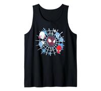 Marvel Miles Morales Spider-Man Team Spidey Big Face Collage Camiseta sin Mangas