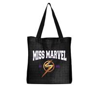 Marvel Miss EST 2023 BWMAVLSBB002 TOTE Unisex, Negro, Talla 38 x 42 cm, Negro, 38 X 42 CM, Utilidad