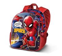Marvel-Mochila Basic, 31 x 39 cm, Capacidad 18.2 L, Rojo Spiderman