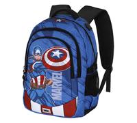 marvel Mochila 'Captain America Gears-PLUS Running' azul / rojo / blanco One Size azul / rojo / blanco
