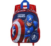 marvel Mochila 'Captain America Patriot' azul / navy / rojo / blanco One Size azul / navy / rojo / blanco