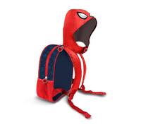 Marvel-Mochila con Capucha Hood, 26 x 31 cm, Capacidad 8.5 L, Rojo Spiderman