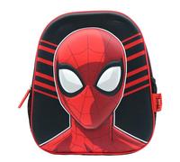 Marvel Mochila Diakakis 1 funda, Spiderman negro/rojo, Small