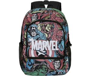 marvel Mochila 'Heroes' azul cielo / verde / rojo cereza / negro One Size azul cielo / verde / rojo cereza / negro