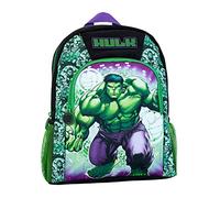 Marvel Mochila Hulk | Mochila escolar para niños de Los Vengadores | Mochilas infantiles The Incredible Hulk