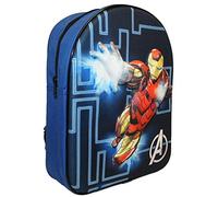 Marvel Mochila infantil EVA Iron Man 32 cm, 9 litros, color negro