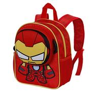 Marvel-Mochila Pocket, 22 x 28 cm, Capacidad 6 L, Iron Man