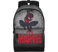 marvel Mochila 'Spiderman Spin-Fan Hs 2.2 ' gris / rojo oscuro / negro / blanco One Size gris / rojo oscuro / negro / blanco