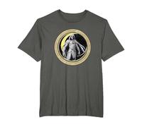 Marvel Moon Knight Crescent Egyptian Hieroglyphs Camiseta, Hombre Tallas Grandes, Asfalto, 4X Alto