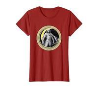 Marvel Moon Knight Crescent Egyptian Jeroglíficos Camiseta, Mujer, Arándano, S