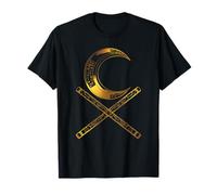Marvel Moon Knight Crescent Glyphs Centered Logo Camiseta