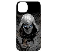 Marvel Moon Knight Glowing Eyes Jeroglíficos egipcios Negro Carcasa para iPhone 14 Plus