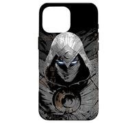 Marvel Moon Knight Glowing Eyes Jeroglíficos egipcios Negro Carcasa para iPhone 16 Pro MAX