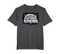 Marvel Moon Knight The One You See Coming Camiseta, Hombre Tallas Grandes, Jaspeado Oscuro, 4X Alto