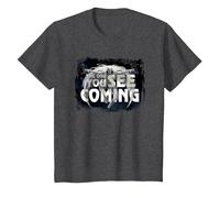 Marvel Moon Knight The One You See Coming Camiseta, Niños, Jaspeado Oscuro, 3 años