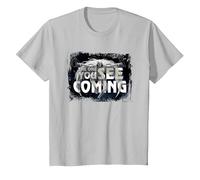 Marvel Moon Knight The One You See Coming Camiseta, Niños, Plata, 4 años
