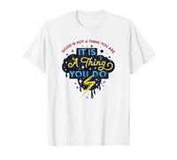 Marvel Ms. Marvel Good Is A Thing You Do Drippy Quote Camiseta
