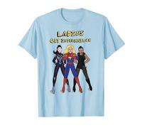 Marvel Ms. Marvel Ladies Get Information Group Doodle Camiseta