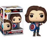 Marvel Multiverse Of Madness Capitán Carter 9.5cm Pop Vinyl Figura Funko 1033