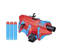 Marvel Nerf Spider-Man Thwip-Tech Blaster, Incluye 3 Dardos, Lanzador Web, Juguete de Juego de rol para niños de 5 años en adelante