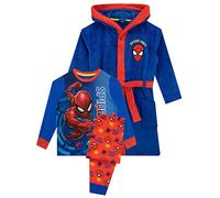 Marvel Niños Bata Pijama Spiderman Azul 6-7 Años