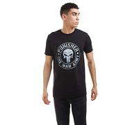 Marvel One Man Army Camiseta, Black, Large para Hombre