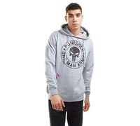 Marvel One Man Army Hoodie Sudadera con Capucha, Grey Heather, Small para Hombre