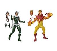 Marvel- Pack Pyro y Rogue (Hasbro E92935L0)
