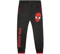 Marvel Pantalón de Sudadera para Niños Spiderman Gris 7-8 Años