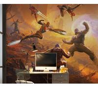 Komar Marvel IADX5-084 - Papel pintado fotográfico (250 x 280 cm (ancho x alto), diseño de Los Vengadores Epic Battle Titan
